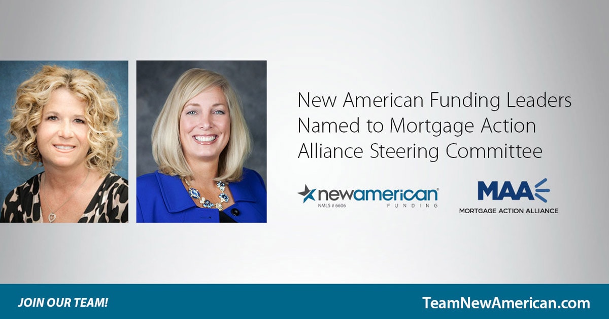 New American Funding Leaders Named to Mortgage Action Alliance Steering Committee